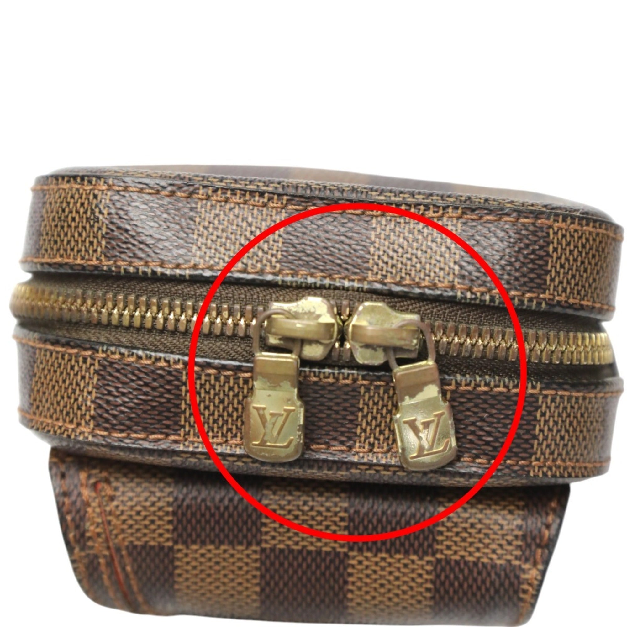 Louis Vuitton Damier Brown Damier Canvas Ebene Galle Damier Canvas Sling Bag