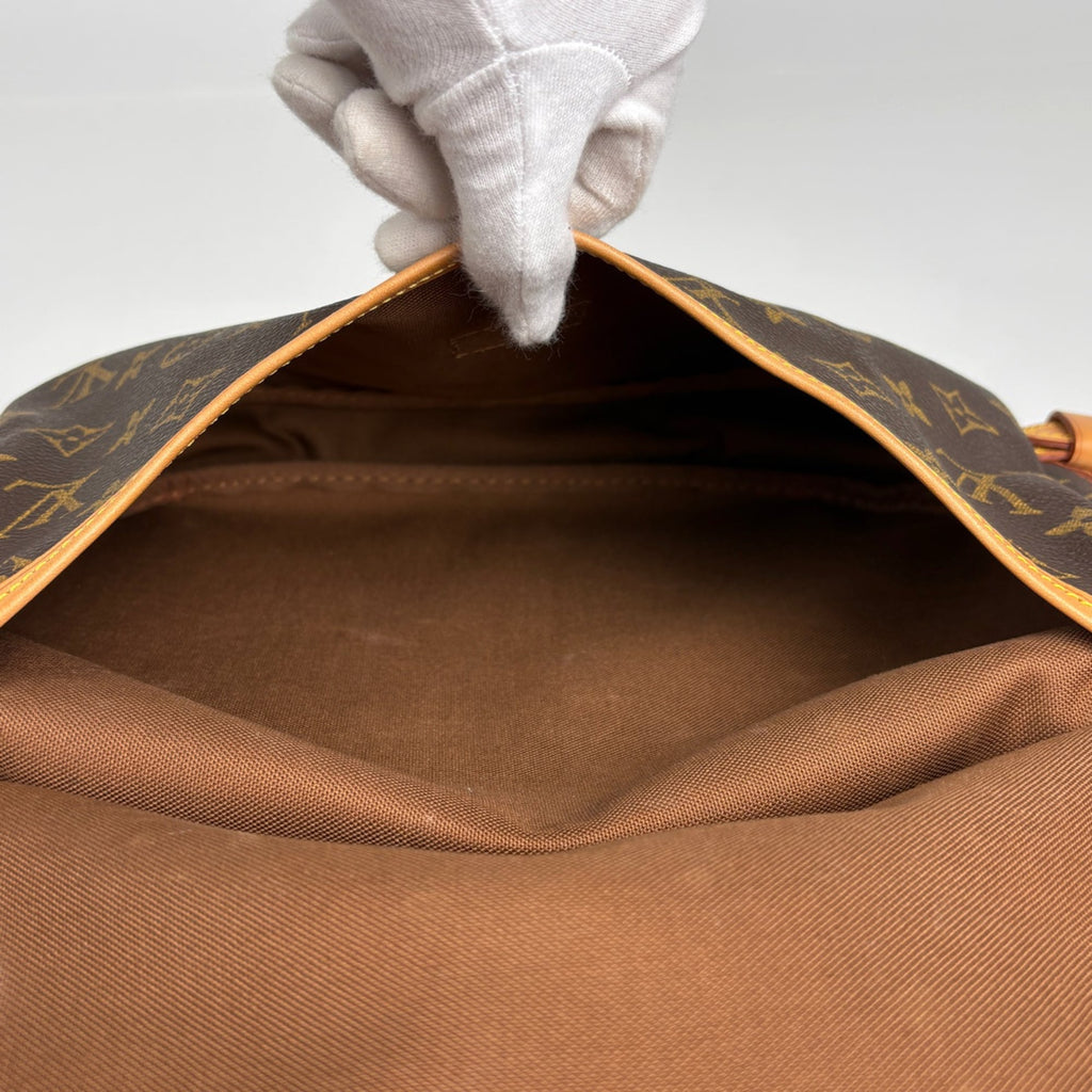 Louis Vuitton Brown Monogram Shoulder Bag