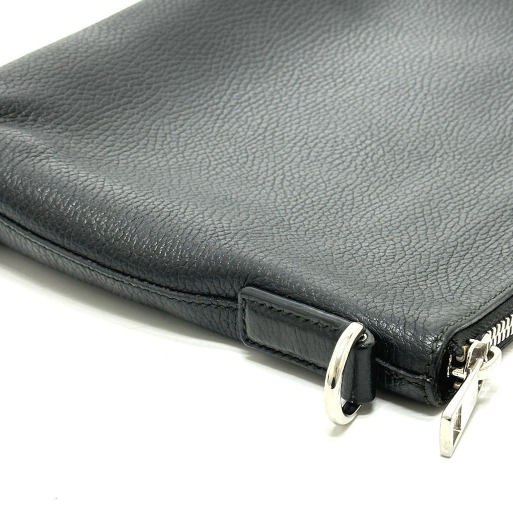 Gucci Black Leather Clutch Bag (Pre-Owned)