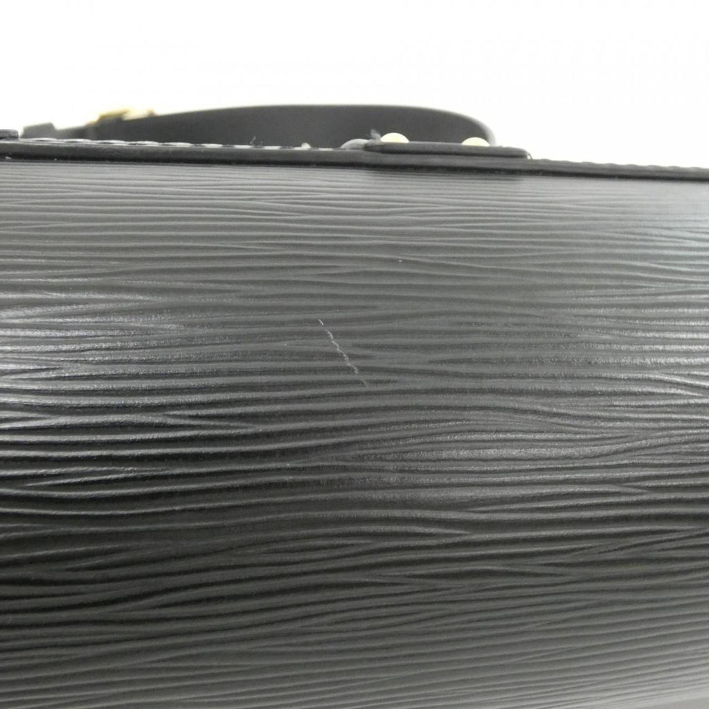 Louis Vuitton Black Leather Shoulder Bag