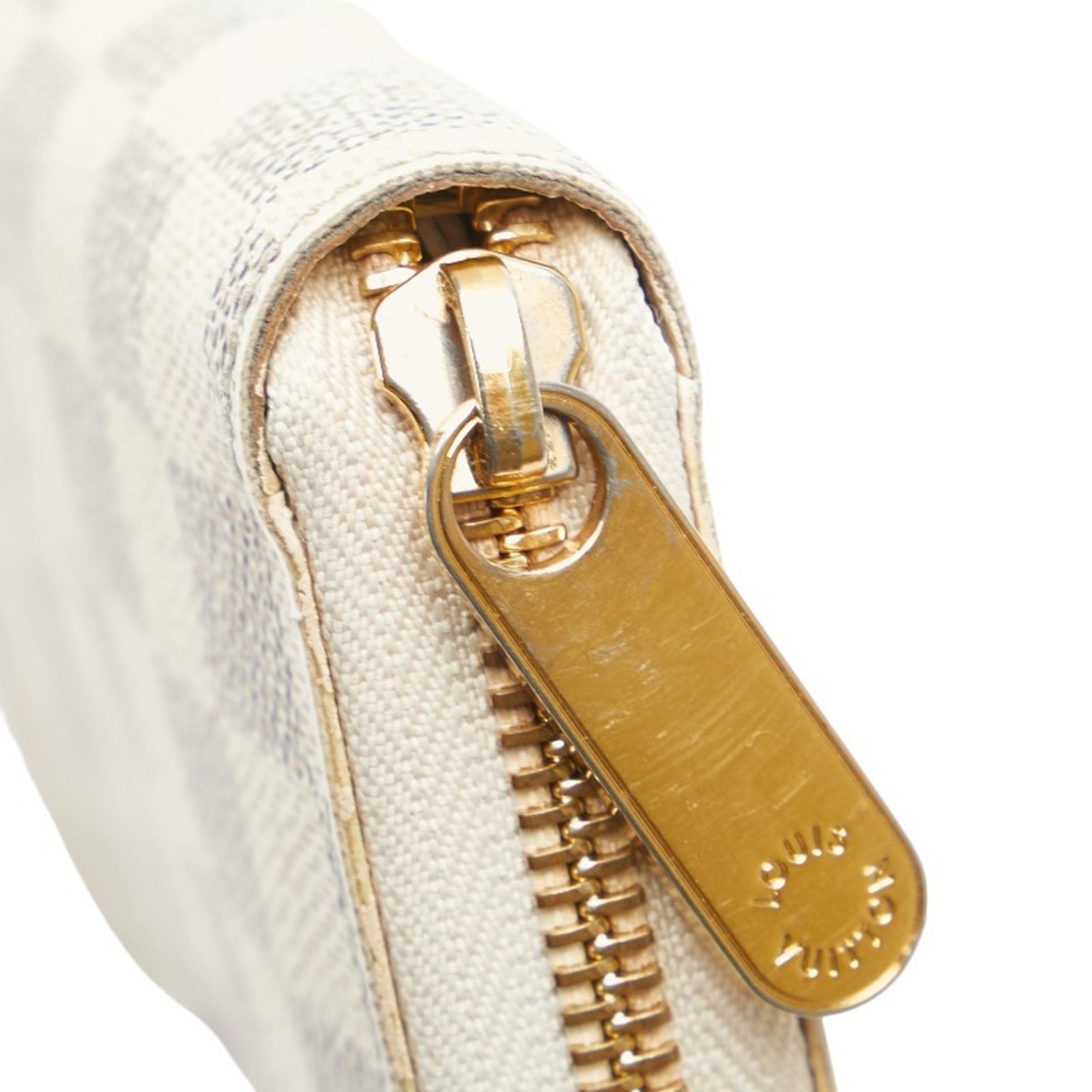 Louis Vuitton Damier Azur Azur Damier Azur White Damier Azur Long Wallet