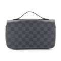 Louis Vuitton Black Damier Graphite Damier Graphite Long Bill Wallet