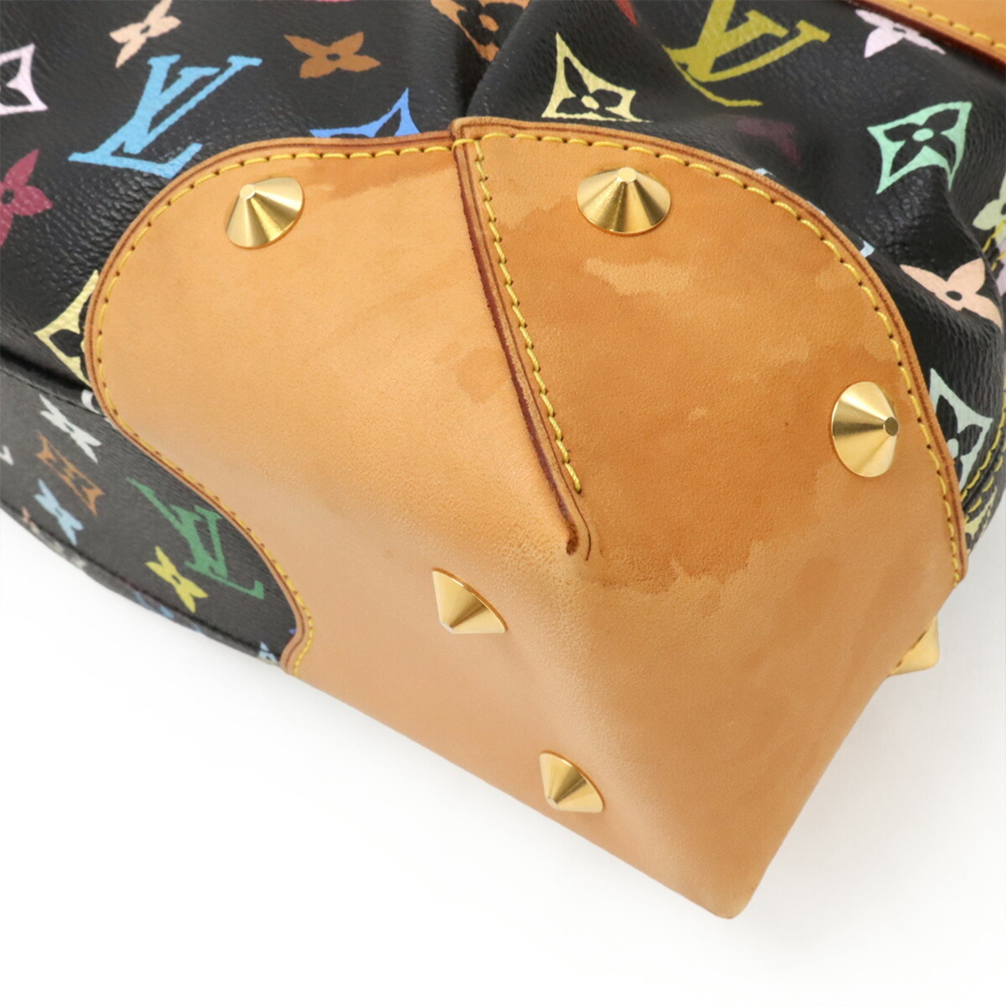 Louis Vuitton Noir Pvc Handbag Shoulder Bag