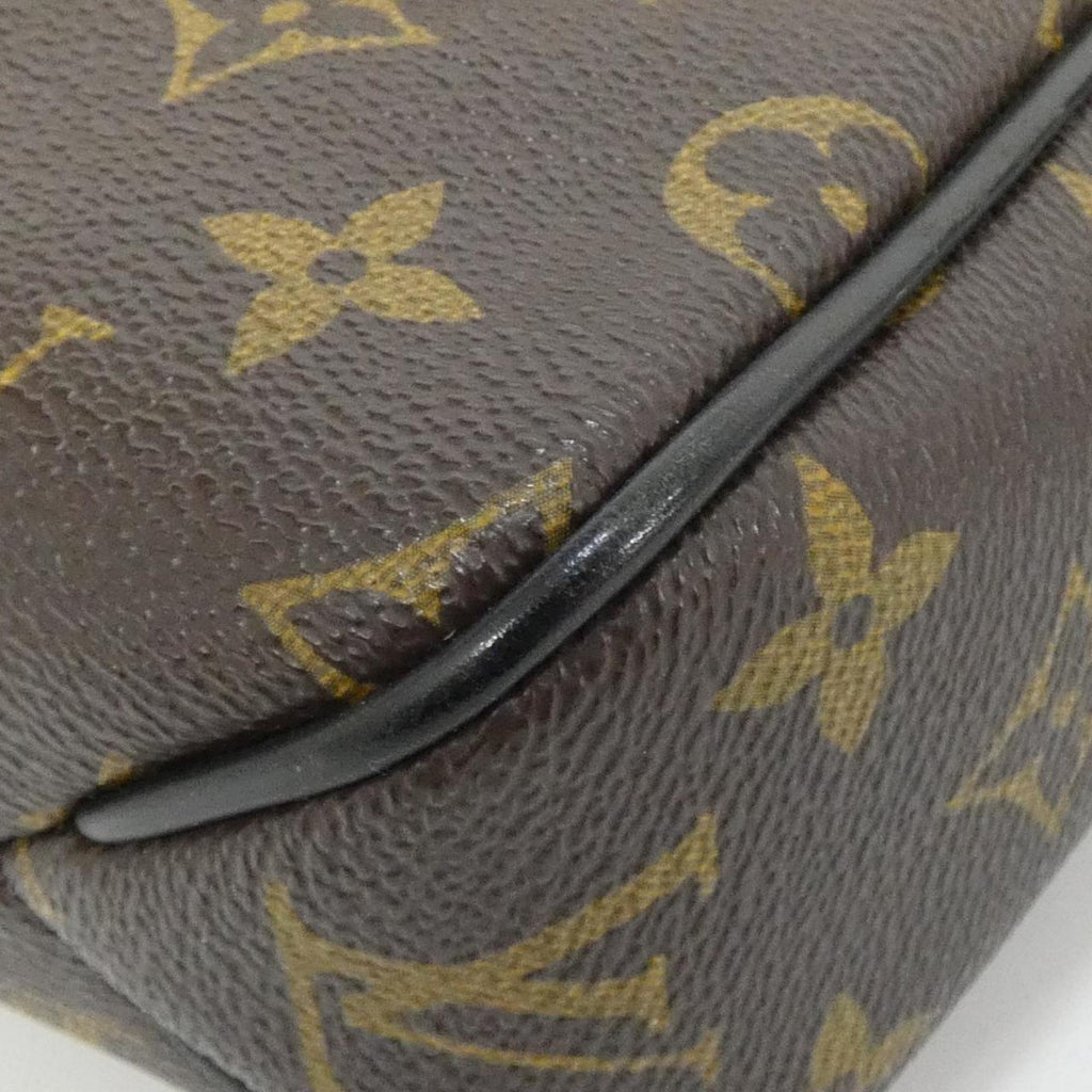 Louis Vuitton Monogram Macassar Marron Coated Canvas Shoulder Bag