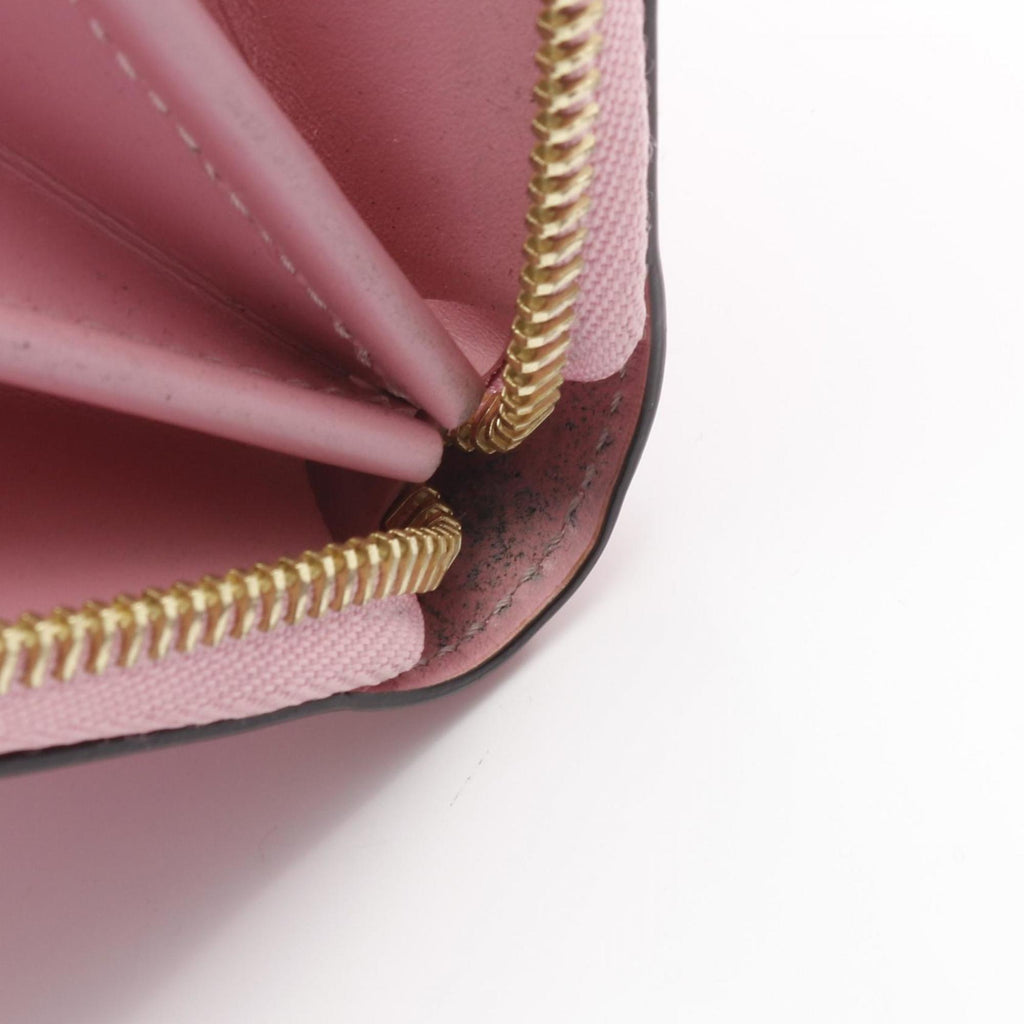 Louis Vuitton Pink Vernis Patent Leather Long Wallet