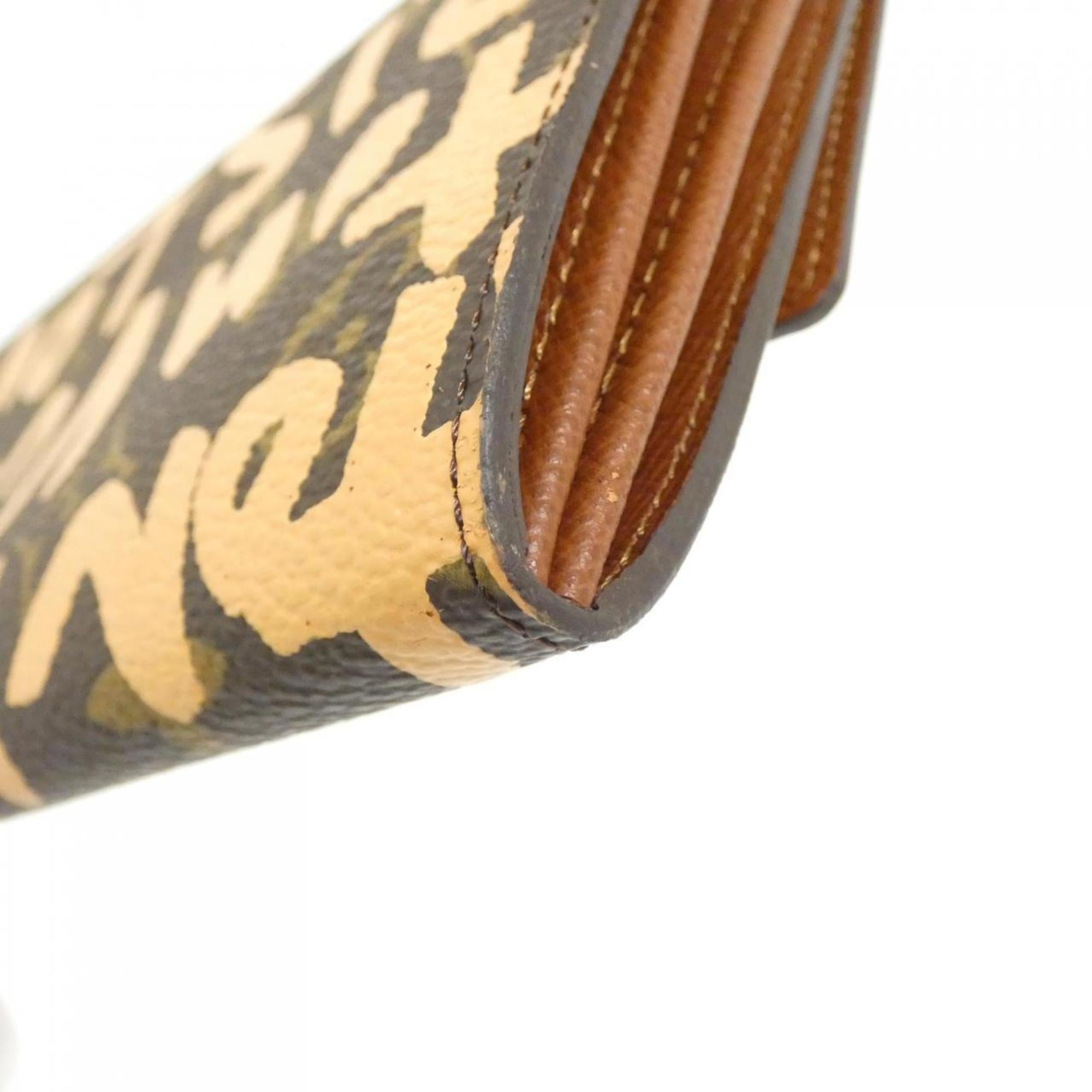 Louis Vuitton Brown Coated Canvas Long Wallet