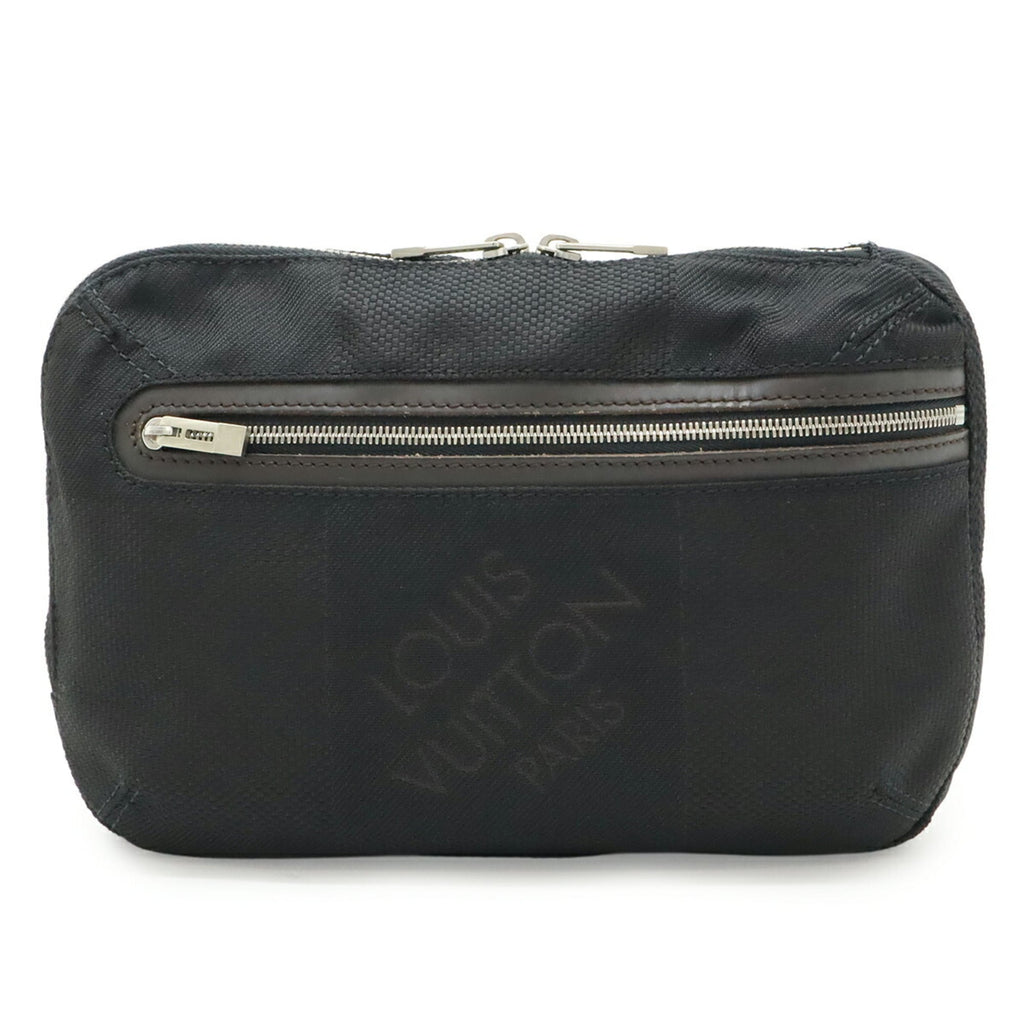 Louis Vuitton Black Canvas Sling Bag