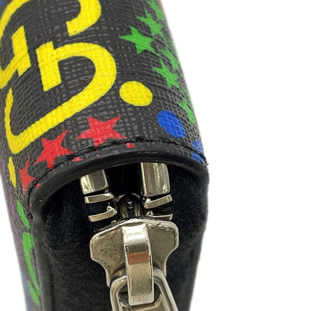 Gucci Black Multi-Color Long Wallet (Bi-Fold) (Pre-Owned)