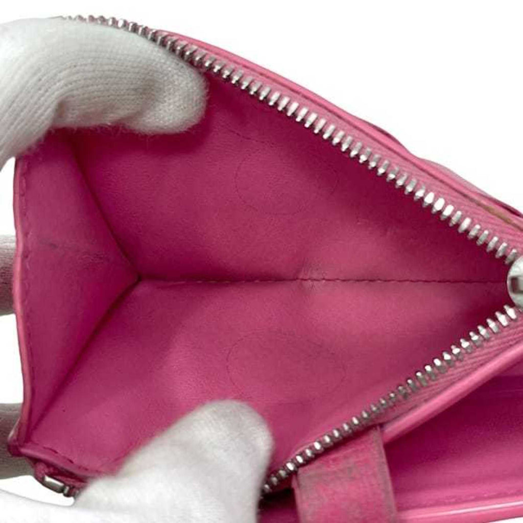 Bottega Veneta Pink Intrecciato Wallet (Bi-Fold)