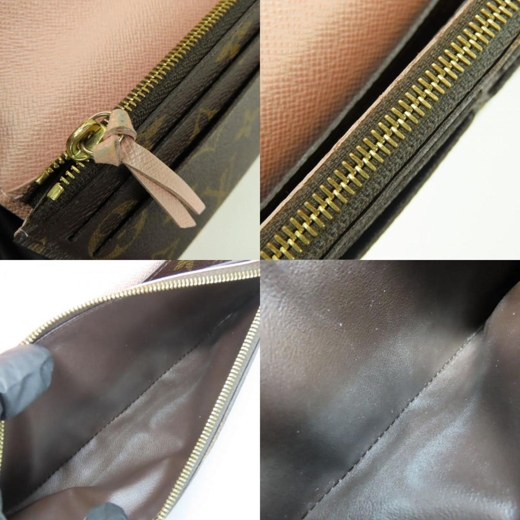 Louis Vuitton Brown Rose Ballerine Monogram Long Wallet
