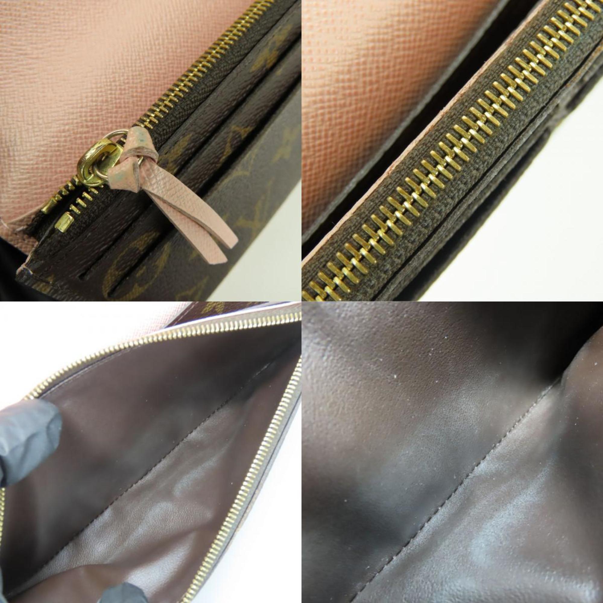 Louis Vuitton Brown Rose Ballerine Monogram Long Wallet