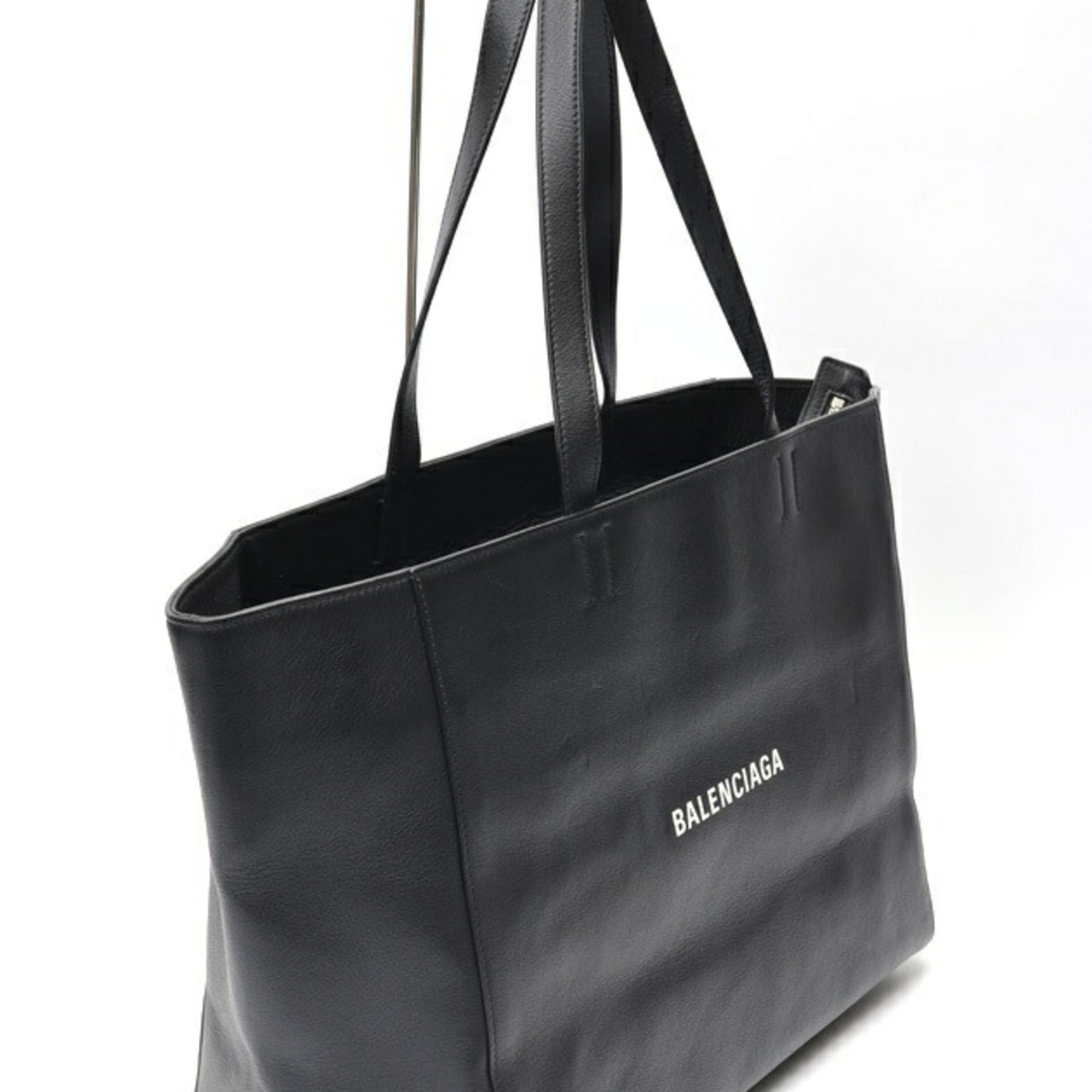 Balenciaga Black Leather Tote