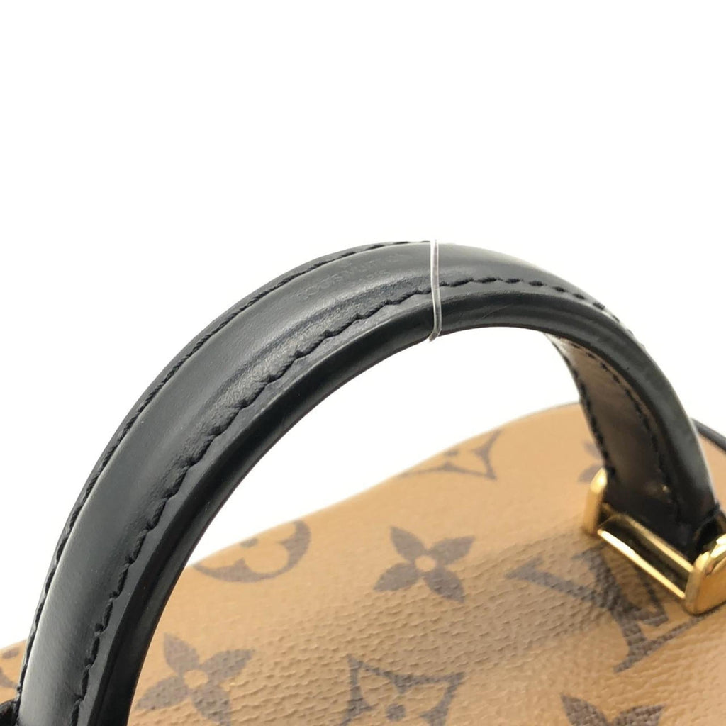 Louis Vuitton Marron Coated Canvas Handbag