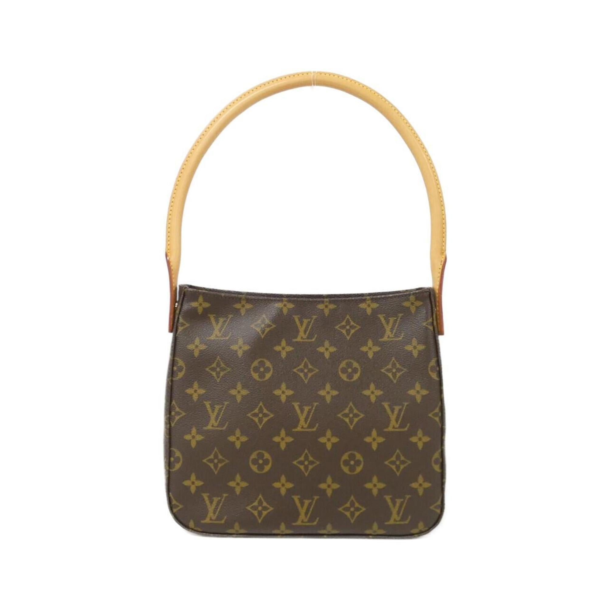 Louis Vuitton Marron Coated Canvas Shoulder Bag
