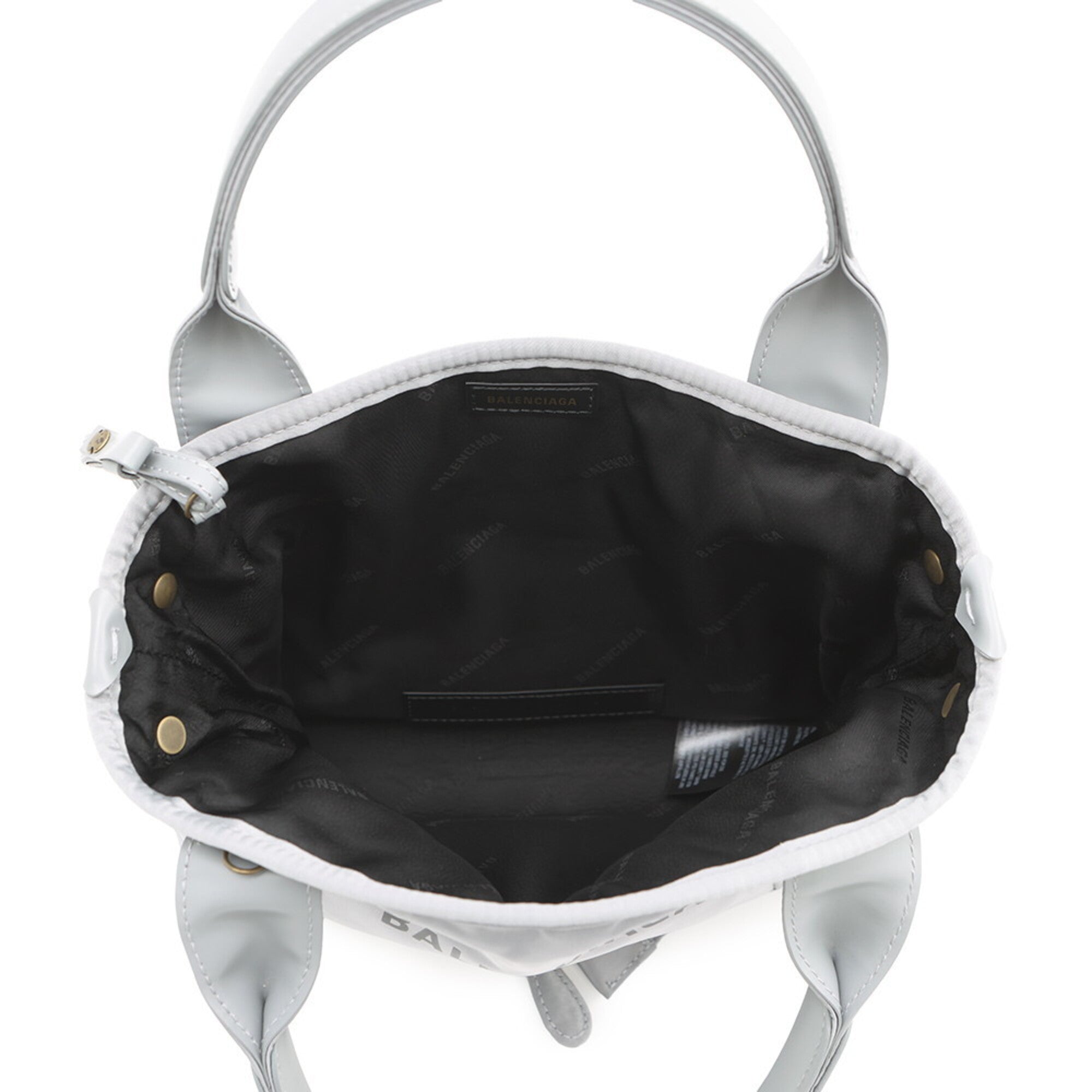 Balenciaga Gray Nylon Handbag Pouch