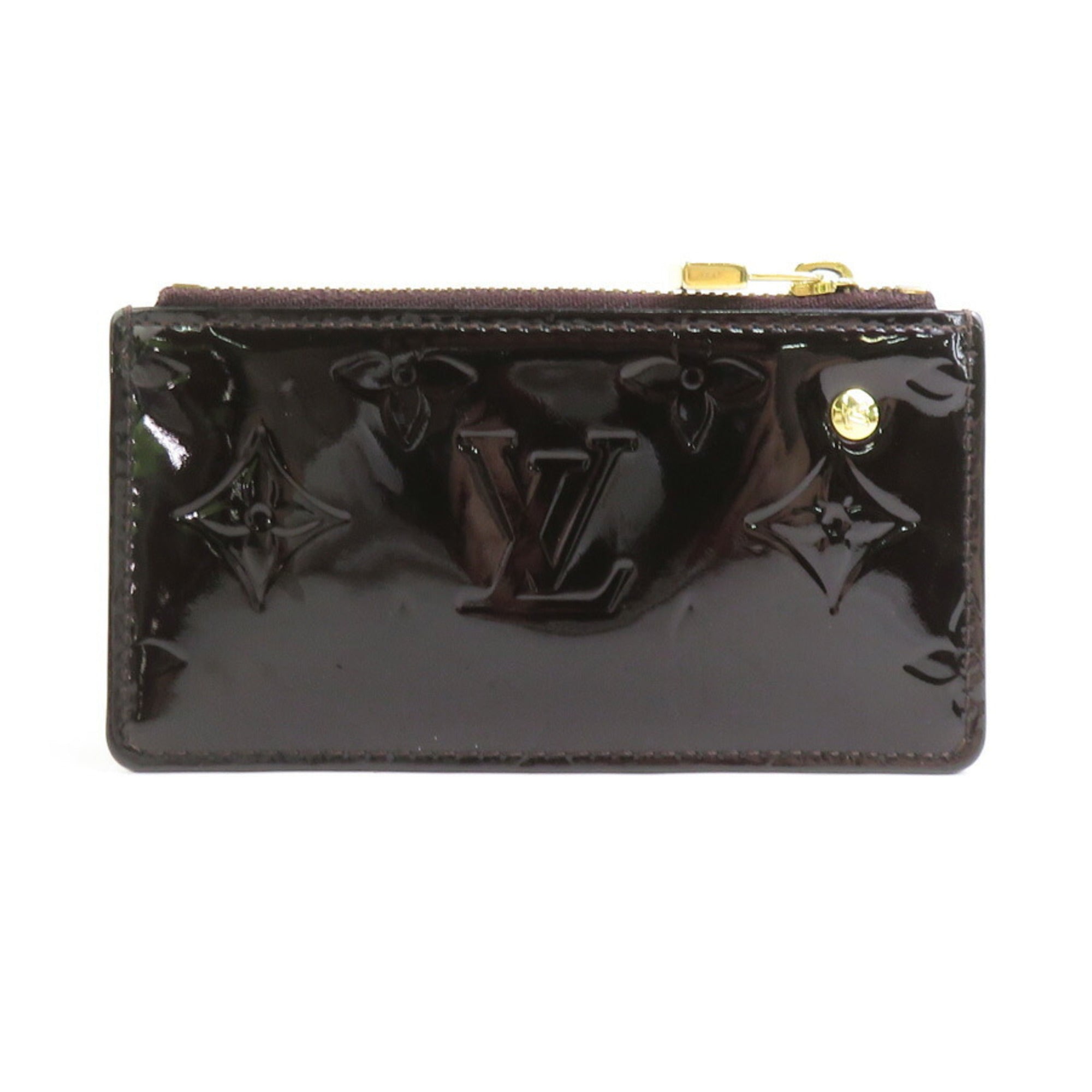 Louis Vuitton Amarante Patent Leather Coin Purse/Coin Case