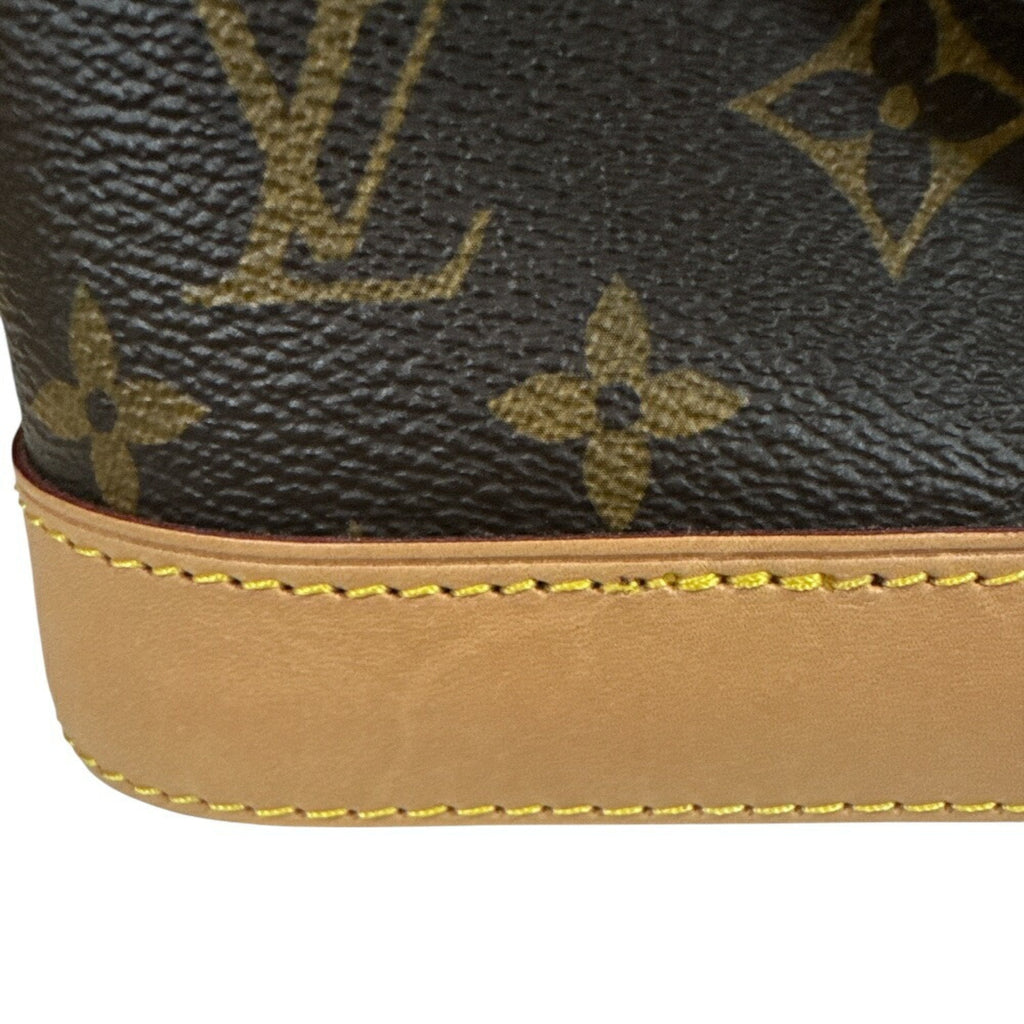 Louis Vuitton Brown Monogram Canvas Shoulder Bag