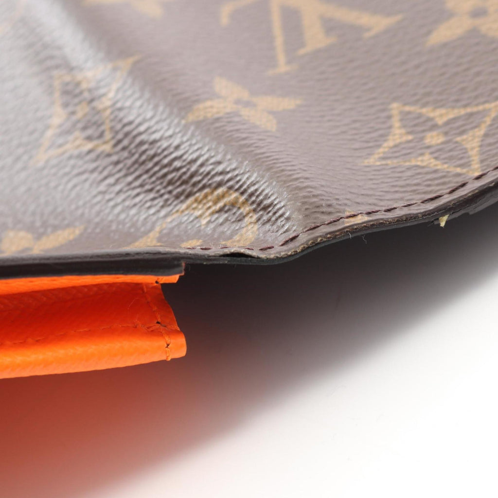 Louis Vuitton Brown Multi-Color Coated Canvas Long Wallet