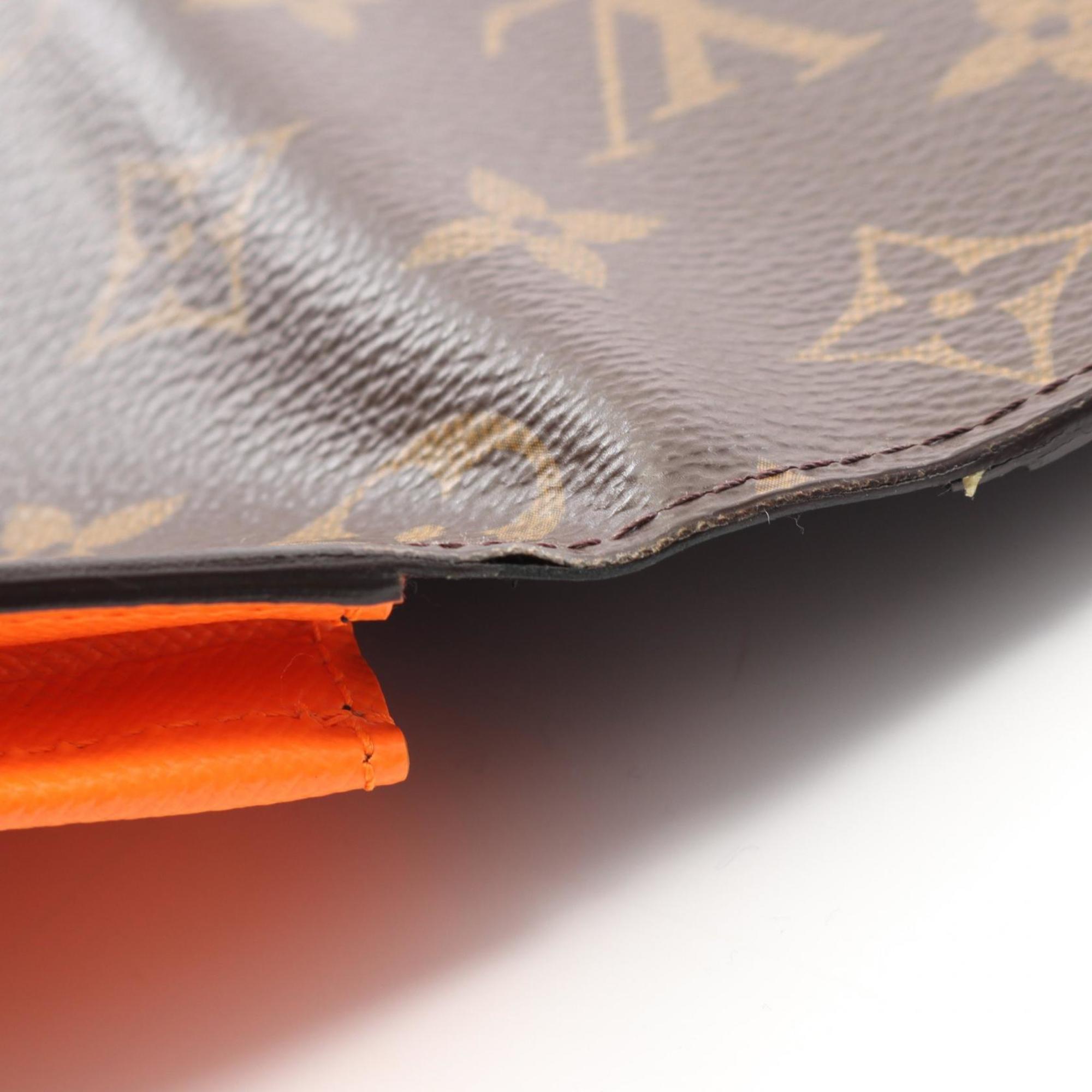 Louis Vuitton Brown Multi-Color Coated Canvas Long Wallet