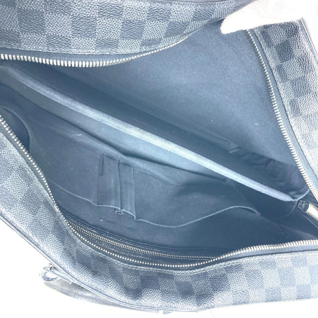 Louis Vuitton Black Damier Graphite Handbag Tote Bag