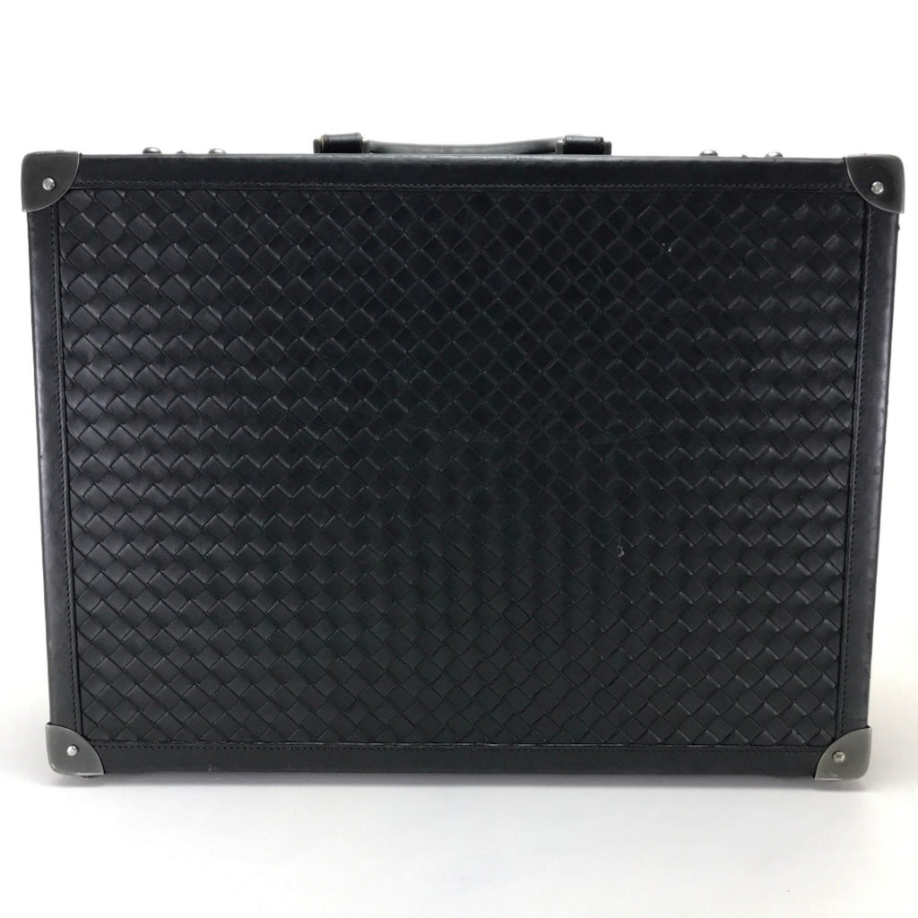 Bottega Veneta Black Leather Briefcase