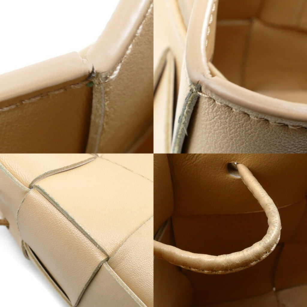 Bottega Veneta Beige Leather Shoulder Bag