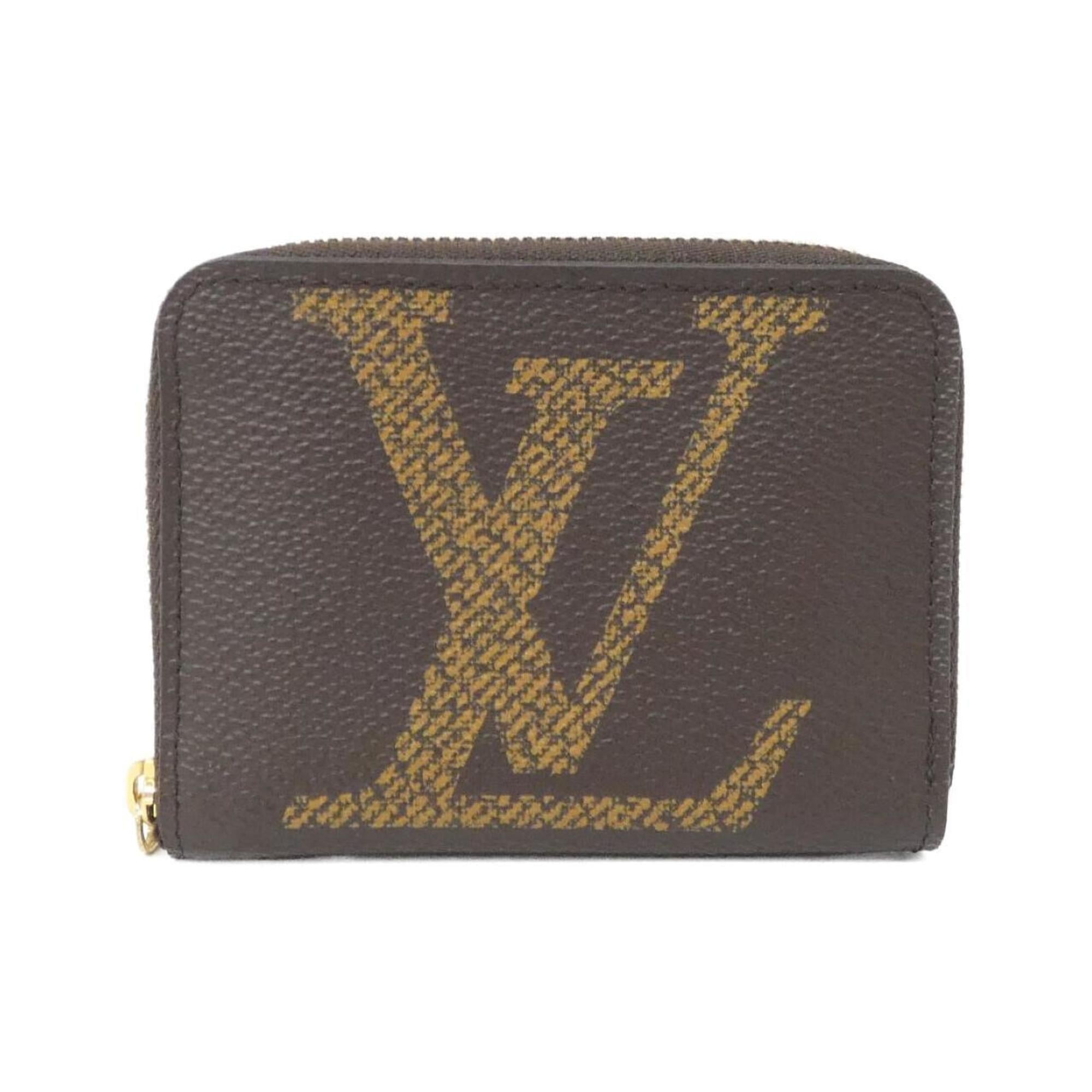 Louis Vuitton Brown Coated Canvas Coin Purse/Coin Case