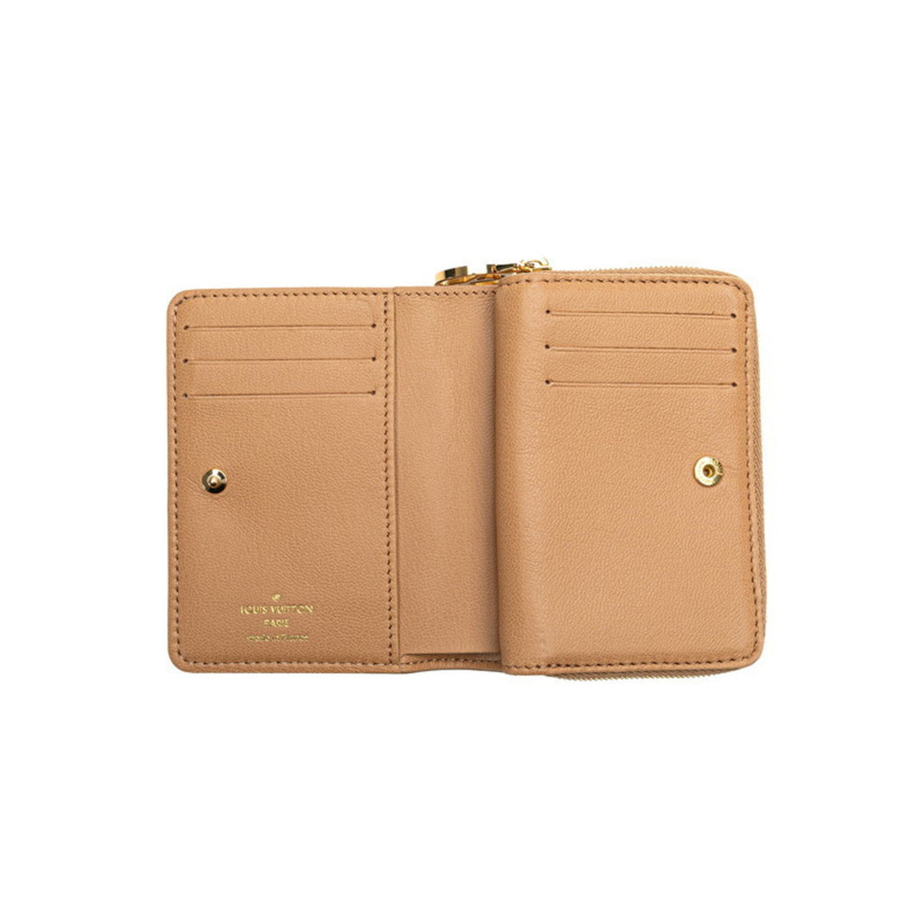 Louis Vuitton Brown Camel Leather Wallet
