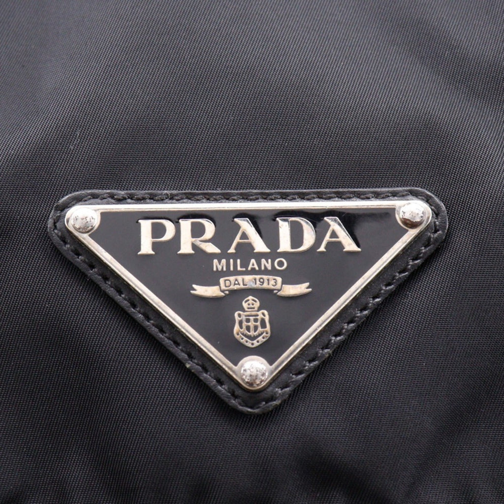 Prada Black Nero Nylon Shoulder Bag