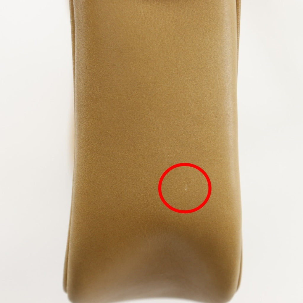 Gucci Beige Leather Shoulder Bag (Pre-Owned)