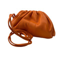 Bottega Veneta Orange Leather Coin Purse/Coin Case