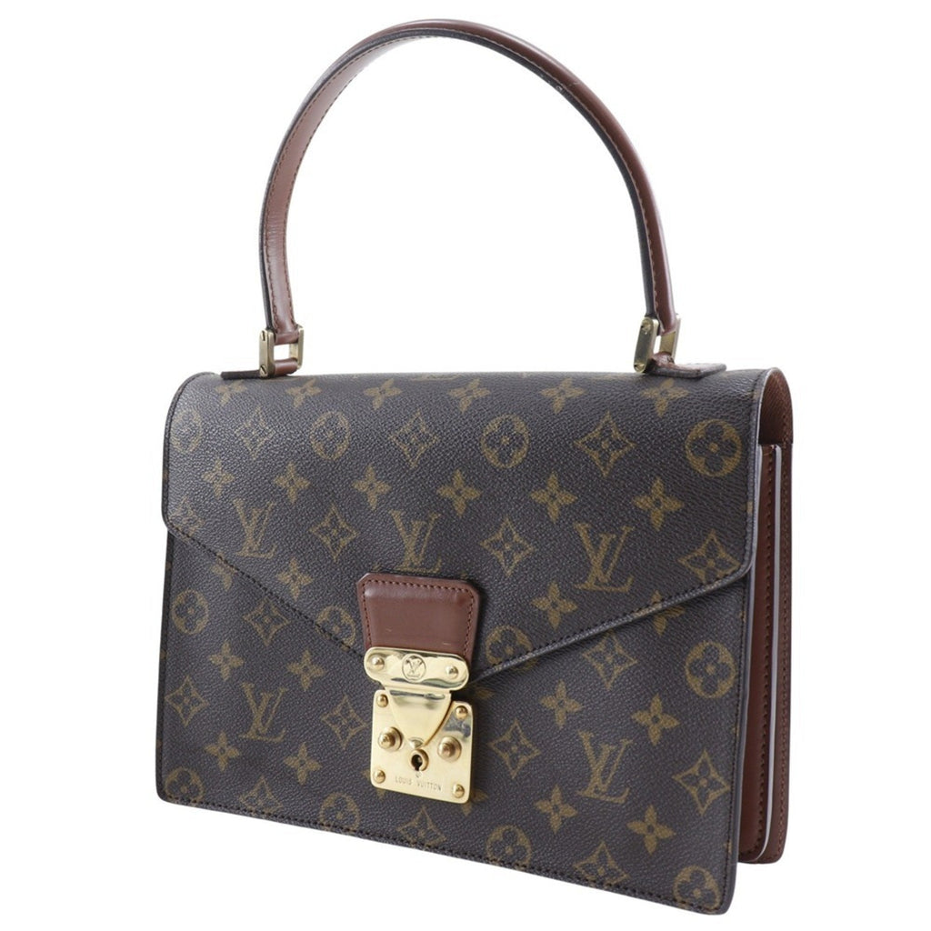 Louis Vuitton Brown Monogram Canvas Handbag