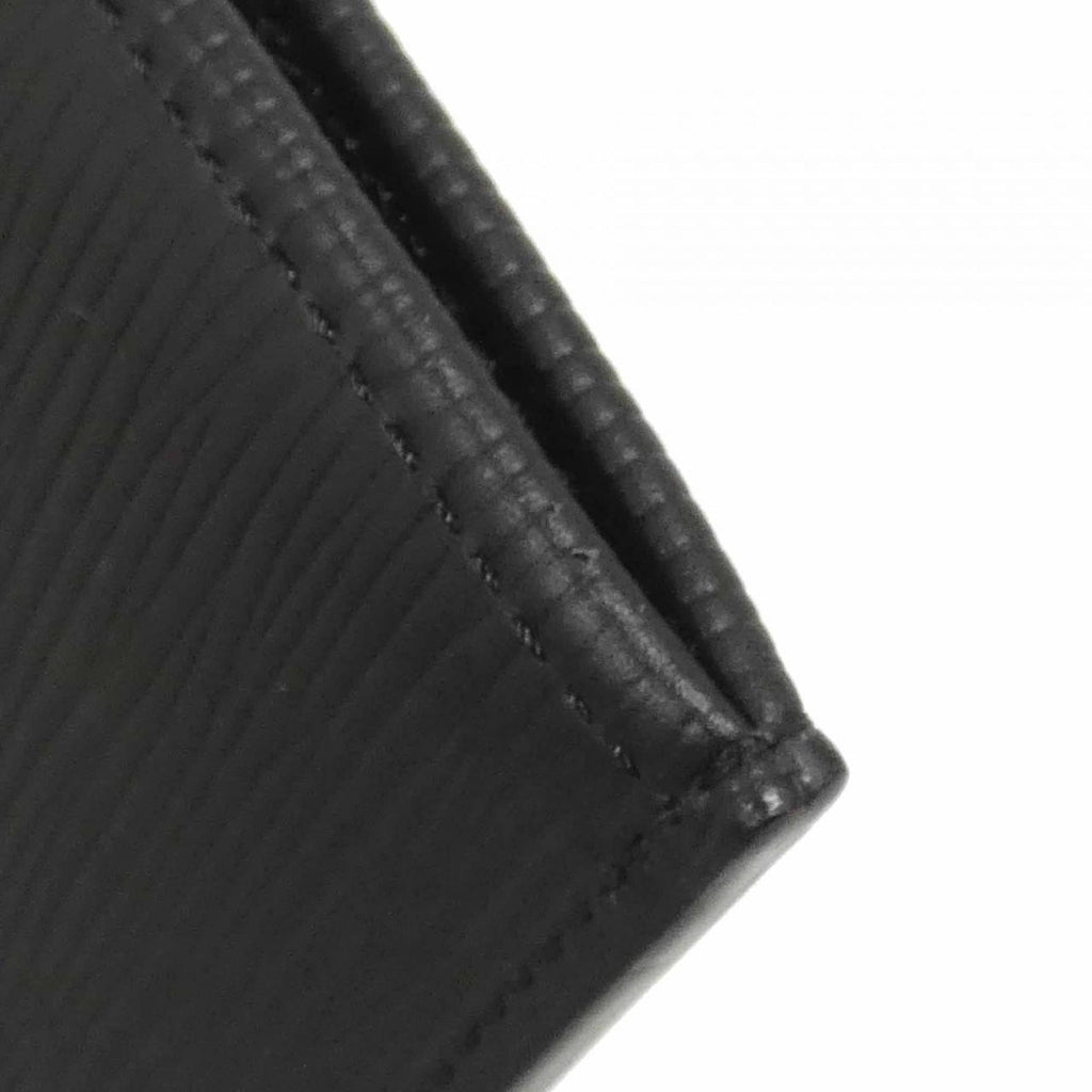 Louis Vuitton Black Leather Handbag Pochette