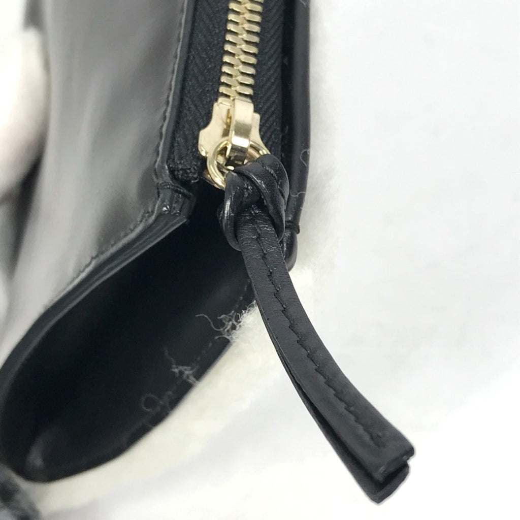 Balenciaga Black Leather Clutch