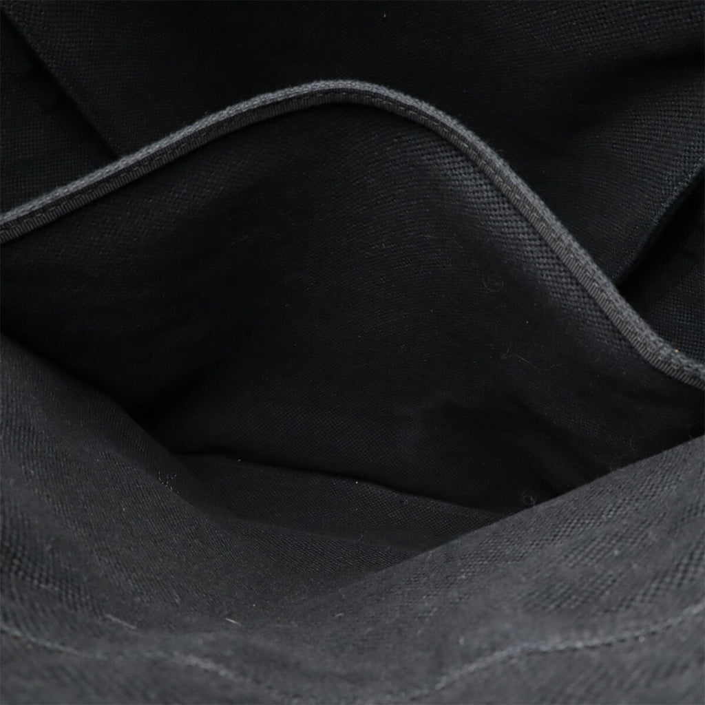 Bottega Veneta Intrecciato Black Rubber Backpack
