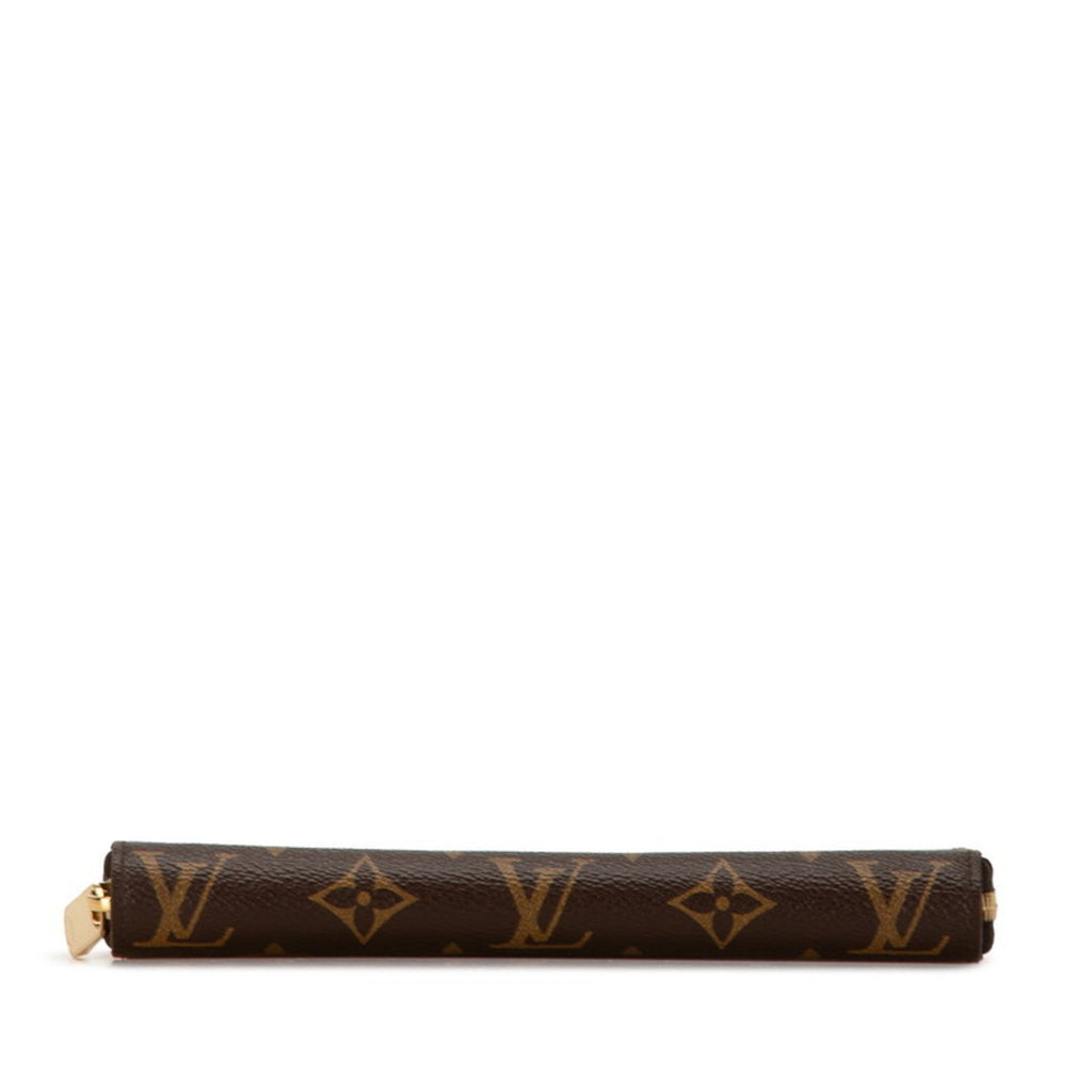 Louis Vuitton Brown Pvc Coin Purse/Coin Case