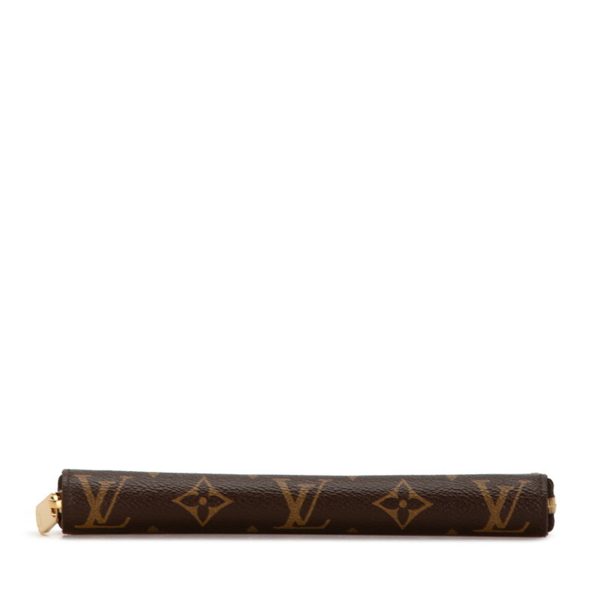 Louis Vuitton Brown Pvc Coin Purse/Coin Case