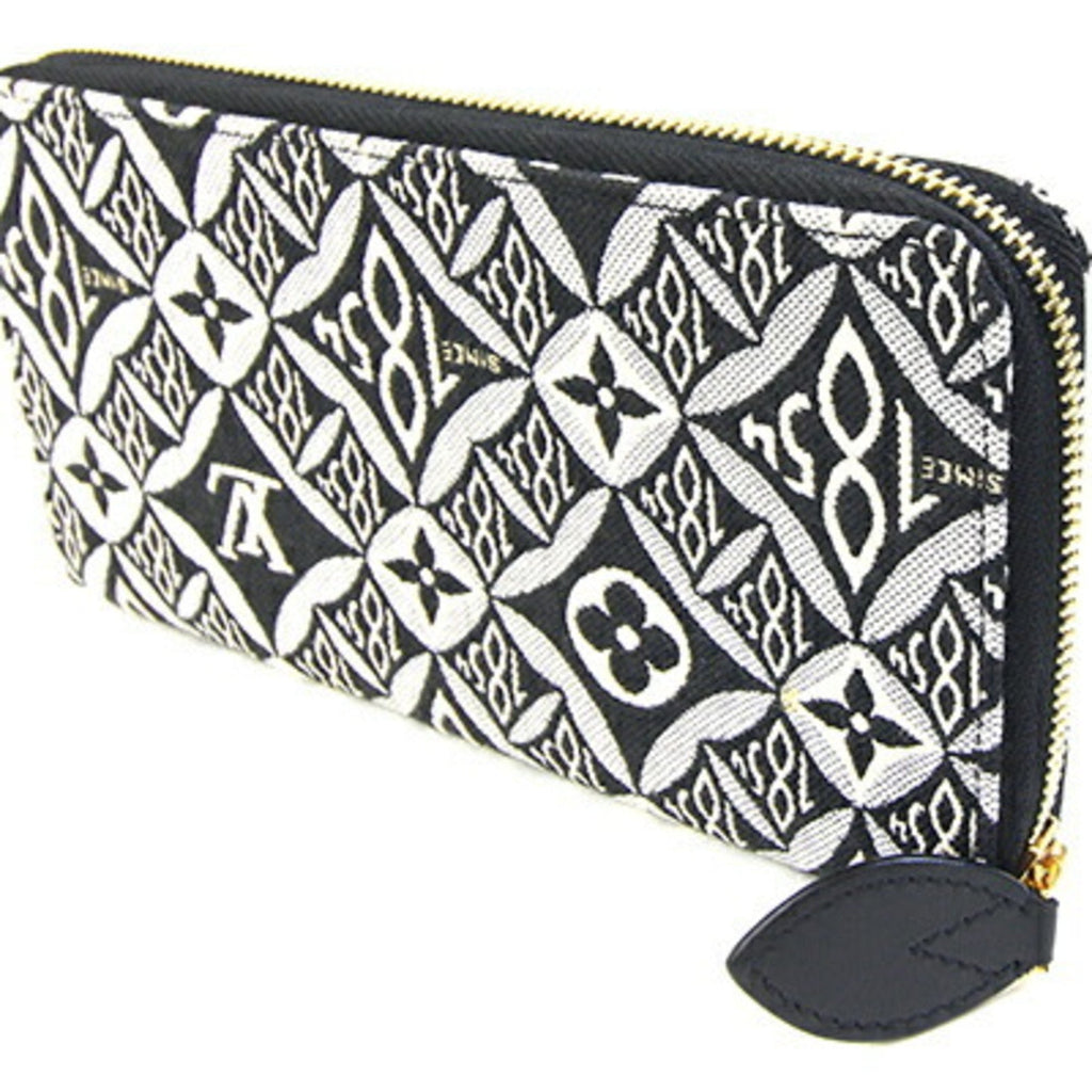Louis Vuitton Gris Jacquard Chain/Shoulder Wallet
