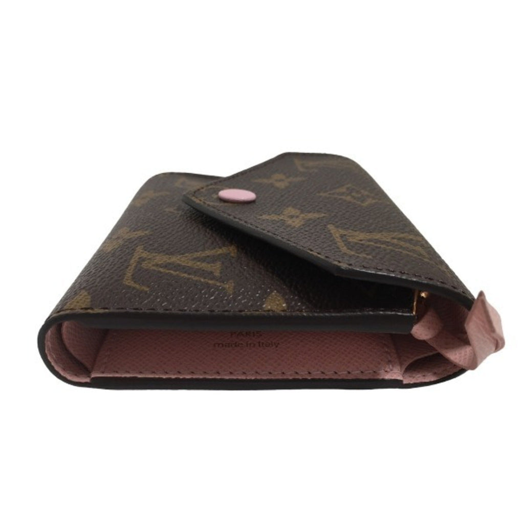 Louis Vuitton Rose Ballerine Monogram Wallet (Tri-Fold)