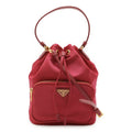 Prada Pink Nylon Handbag Shoulder Bag