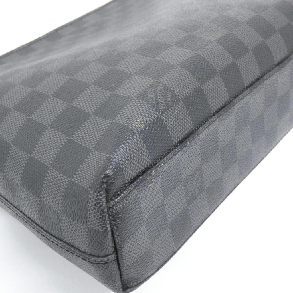 Louis Vuitton Graphite Coated Canvas Shoulder Bag