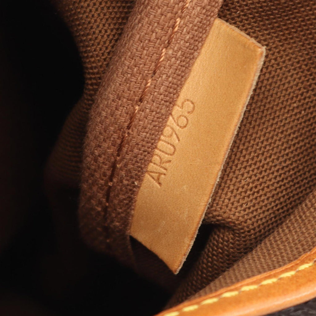 Louis Vuitton Brown Pvc Leather Shoulder Bag