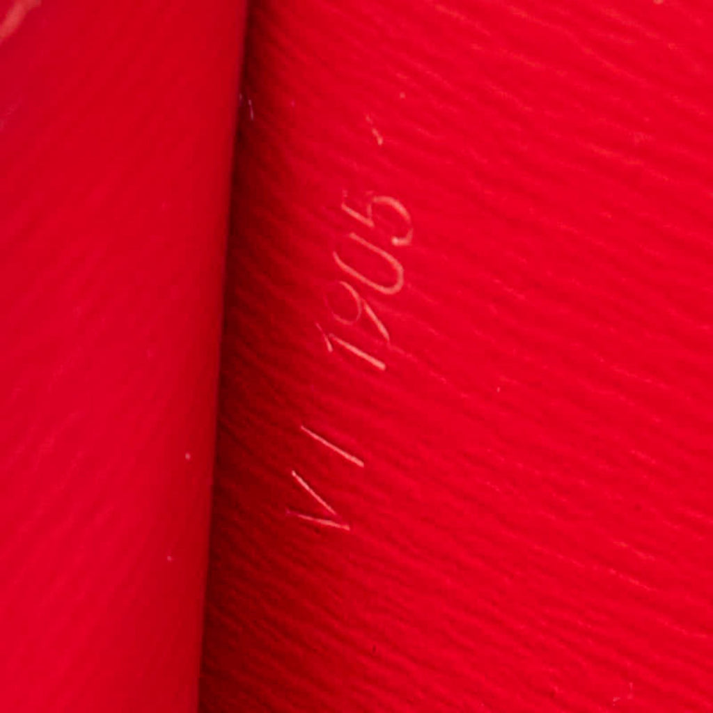 Louis Vuitton Castilian Red Leather Shoulder Bag