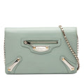 Balenciaga Blue Leather Shoulder