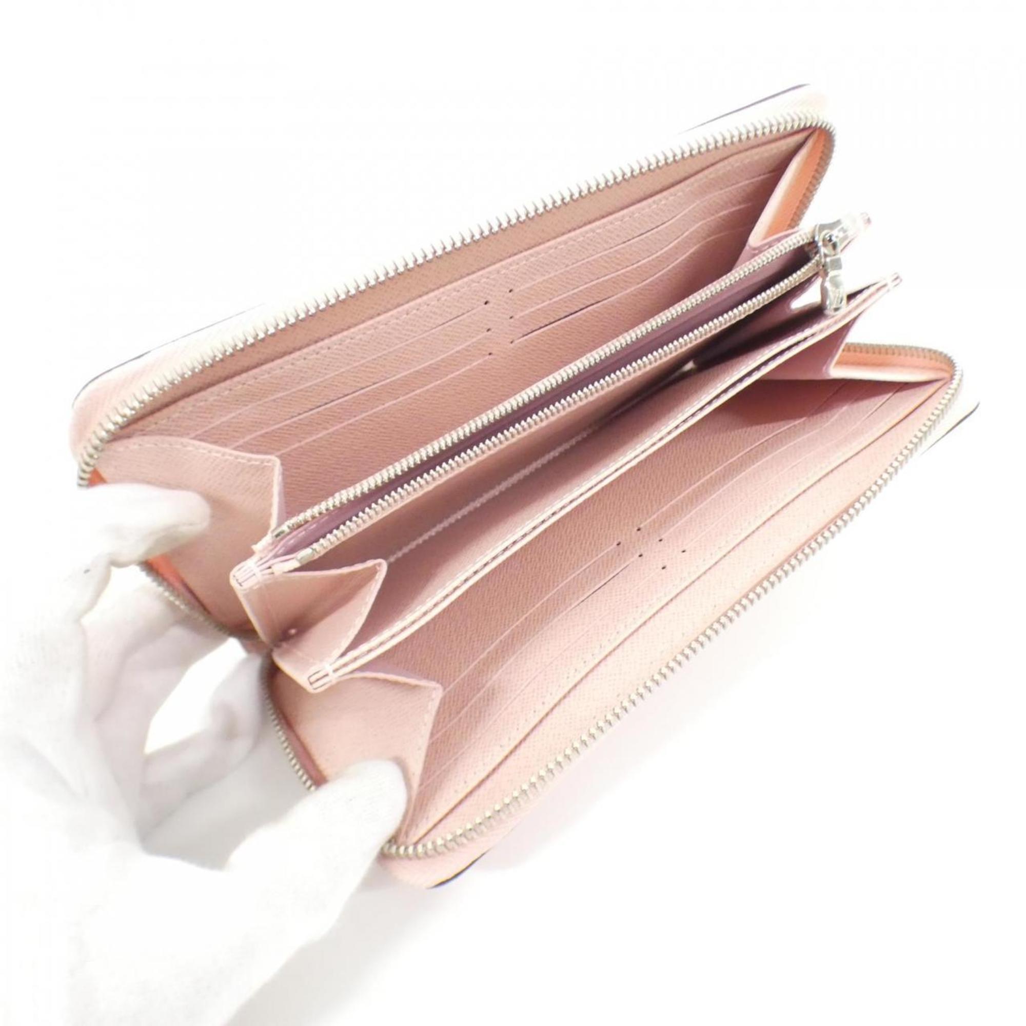 Louis Vuitton Rose Ballerine Leather Long Wallet