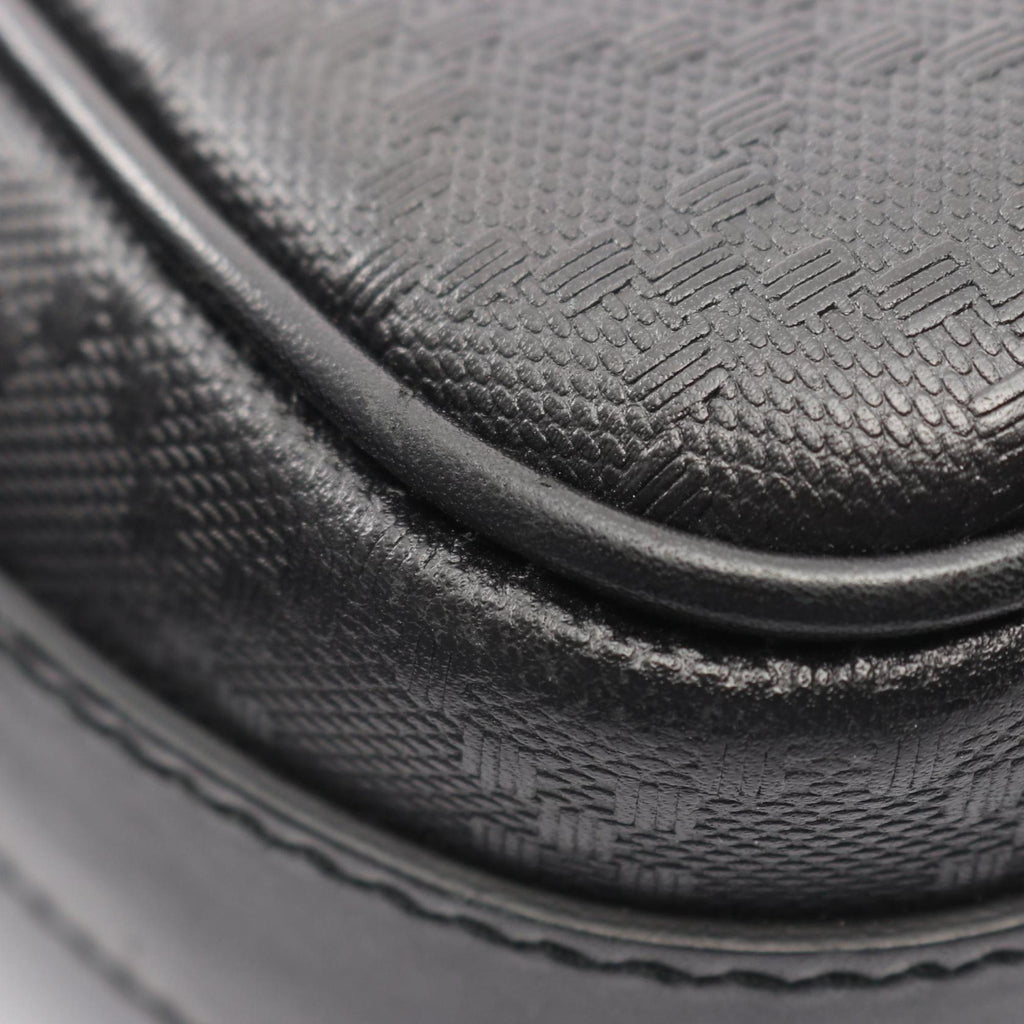 Gucci Black Leather Handbag Shoulder Bag (Pre-Owned)