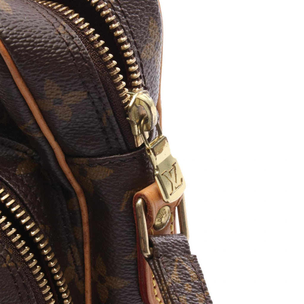Louis Vuitton Brown Monogram Coated Canvas Shoulder Bag
