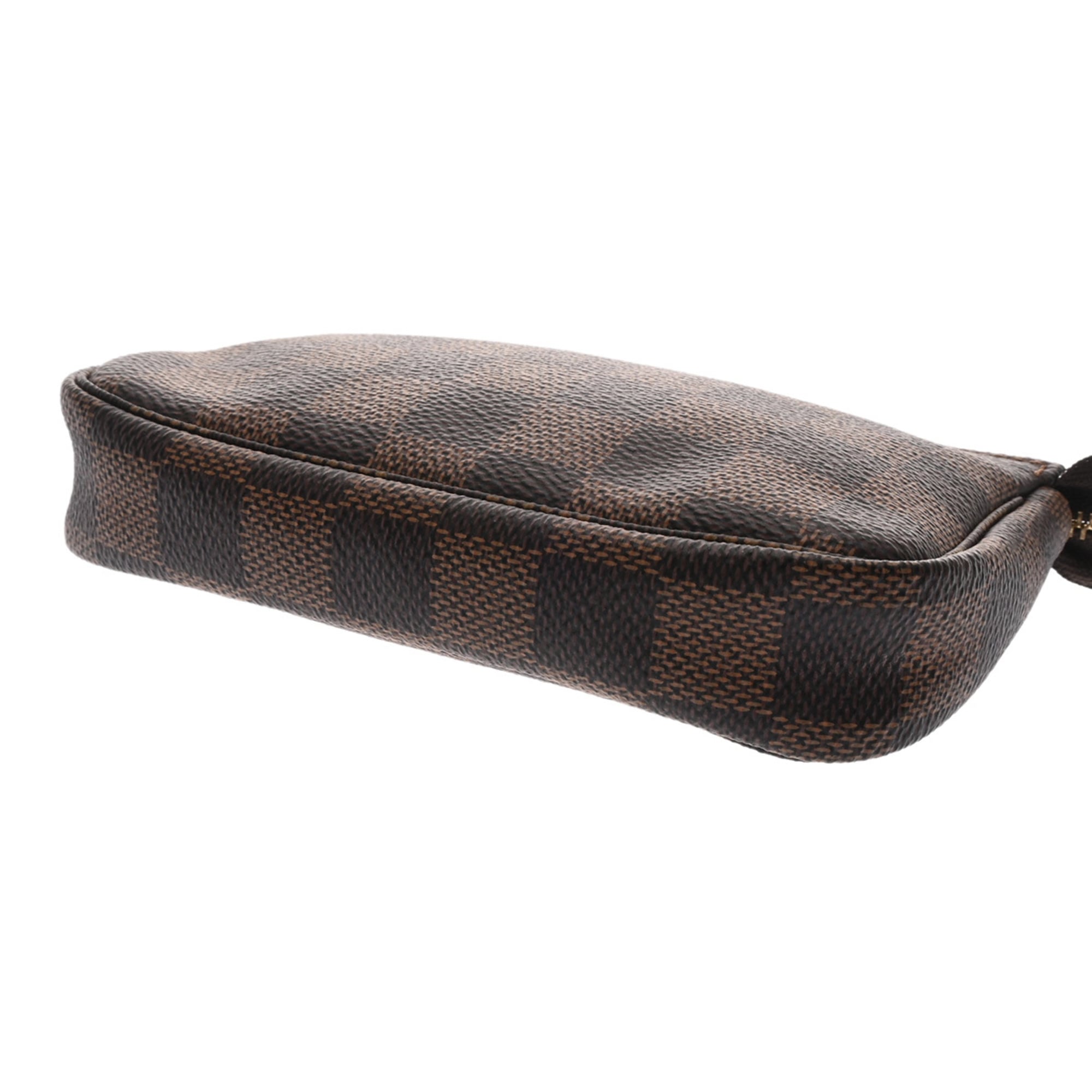 Louis Vuitton Damier Brown Damier Canvas Pochette Pouch