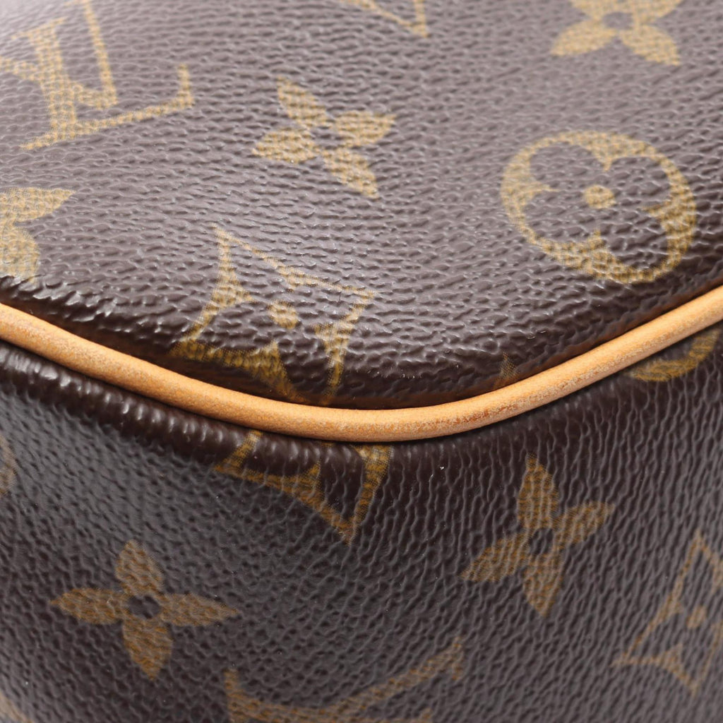 Louis Vuitton Brown Coated Canvas Monogram Pvc Leather Shoulder Bag