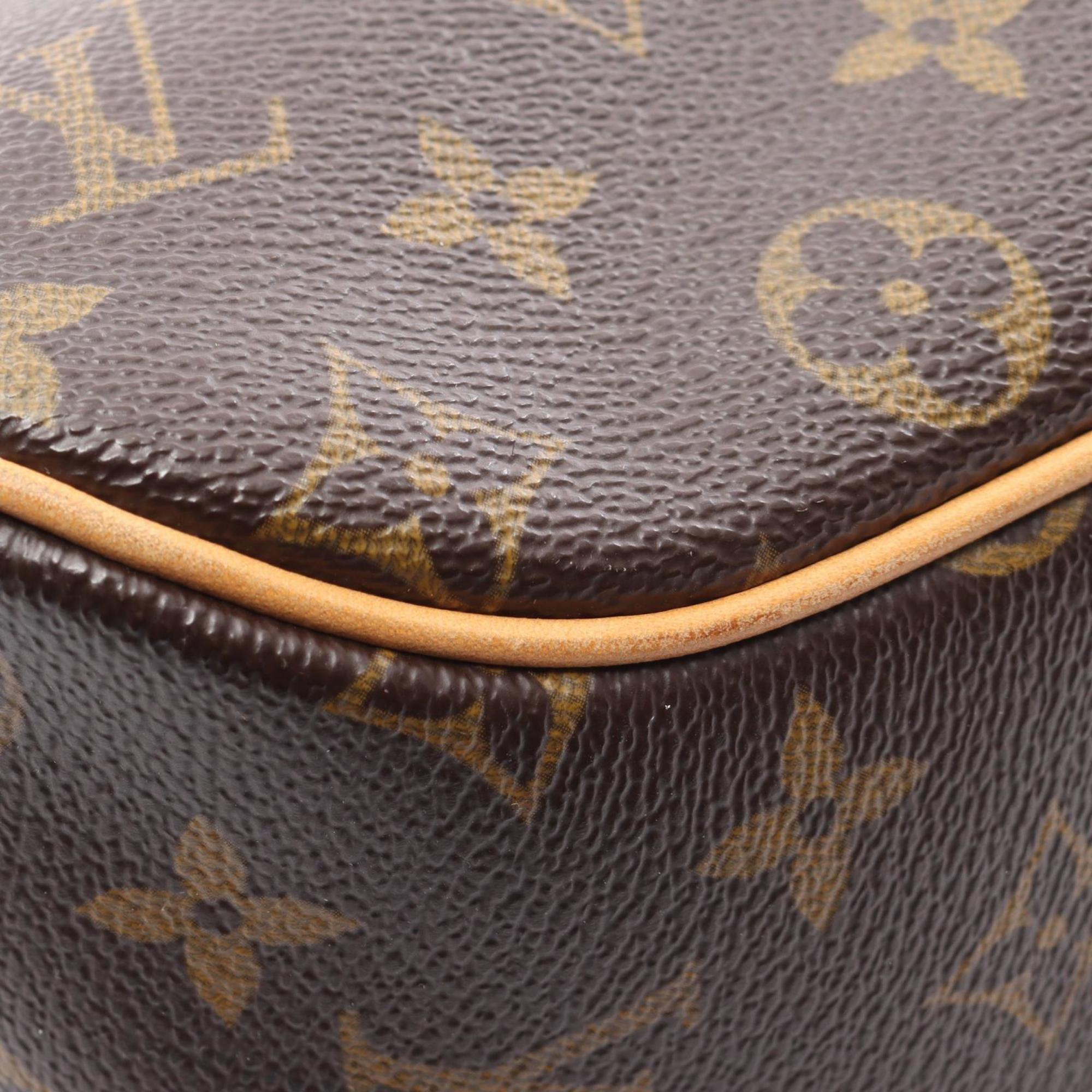 Louis Vuitton Brown Coated Canvas Monogram Pvc Leather Shoulder Bag